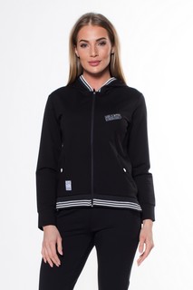 Толстовка женская VIENETTA 979000_2525 черная XXL