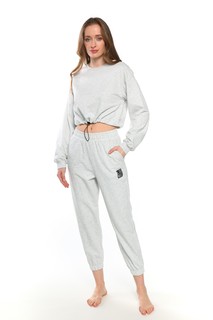 Комплект домашний женский VIENETTA 201559_0000 серый S