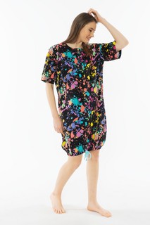 Туника домашняя женское VIENETTA 012221_0525 черное S