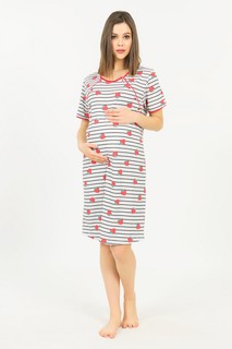 Туника домашняя женское VIENETTA 009118_0069 серое S