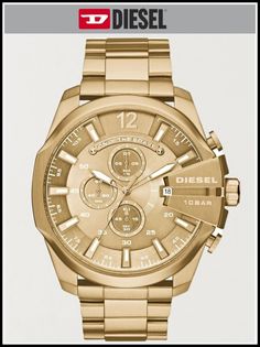 Наручные часы мужские DIESEL D4360Z золотистые