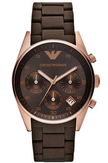Наручные часы мужские Emporio Armani Sportivo Mens 43mm коричневые