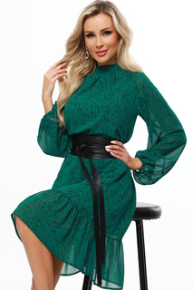 Платье женское DSTrend Торжество вкуса зеленое 44 RU