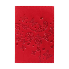 Обложка для паспорта мужская NoBrand 1326058 красный