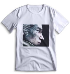 Футболка Top T-shirt Sekiro shadow die twice (Секиро, Япония, Соулс Лайк ) 0068 белая S