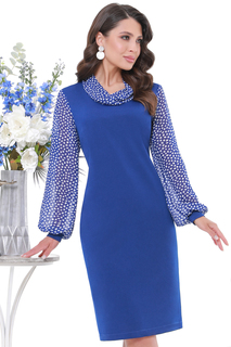 Платье женское DStrend Составляющие успеха синее 52 RU