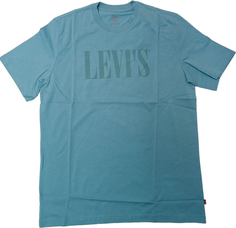 Футболка мужская Levis Men Relaxed Fit Graphic Tee голубая XL Levis®