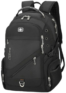 Рюкзак для ноутбука унисекс Swicky SW-88156 15,6" черный