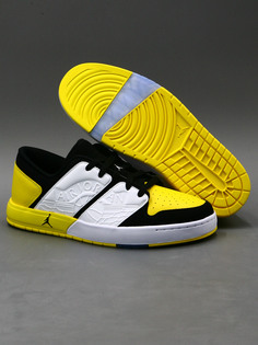 Кеды мужские Nike Air Jordan Nu Retro 1 Low желтые 10 US