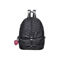 Рюкзак женский Blauer S3TRISS01-PAT черный, 25х18х11 см