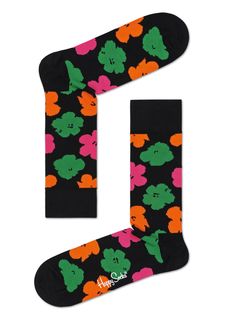 Носки унисекс Happy Socks AWFLO01 разноцветные 41-46