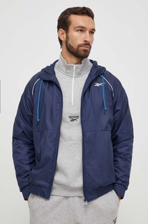 Куртка мужская Reebok Outerwear Fleece-Lined Jacket синяя XS