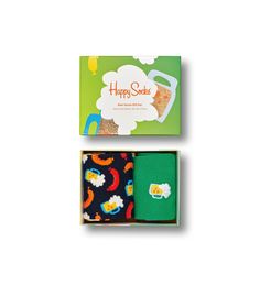 Носки унисекс Happy Socks XBEE02 разноцветные 36-40