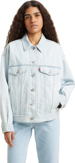 Джинсовая куртка женская Levis Women 90S Trucker Jacket голубая L Levis®