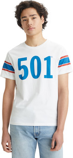Футболка мужская Levis Men Graphic Crewneck Tee белая L Levis®