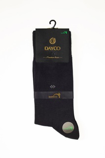 Носки мужские DAYCO #008 бамбук+хлопок тёплые черные 41-45