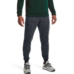 Спортивные брюки мужские Under Armour Ua Armour Fleece Joggers серые SM