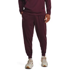 Спортивные брюки мужские Under Armour Ua Armour Fleece Joggers бордовые LG