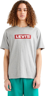 Футболка мужская Levis Men Relaxed Fit Graphic Tee серая 2XL Levis®