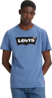 Футболка мужская Levis Men Graphic Crewneck Tee синяя S Levis®