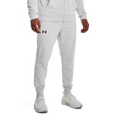 Спортивные брюки мужские Under Armour Ua Fleece Joggers серые LG