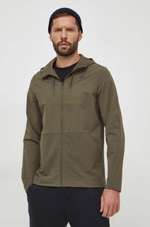 Ветровка мужская Reebok PERFORMANCE WOVEN FULL ZIP зеленая S