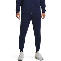 Спортивные брюки мужские Under Armour Ua Fleece Joggers-Nvy синие XL