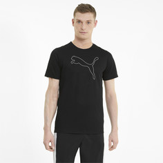 Футболка мужская PUMA Performance Cat Tee M черная 2XL