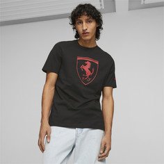 Футболка мужская PUMA Ferrari Race Tonal Big Shield Tee черная M