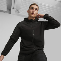 Толстовка мужская PUMA Fit Hybrid Polar Fleece Woven Jacket черная L