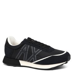 Кроссовки мужские Armani Exchange XUX157 черные 10 UK