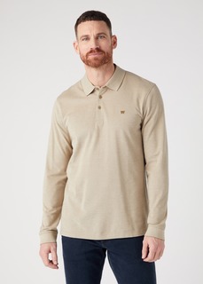 Лонгслив мужской Wrangler Men Ls Refined Polo бежевый S