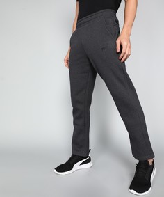 Спортивные брюки мужские PUMA ESS Logo Pants FL op серые L