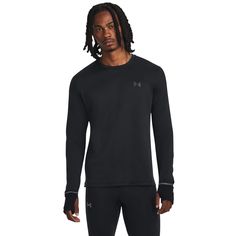 Лонгслив мужской Under Armour Qualifier Cold Longsleeve черный LG