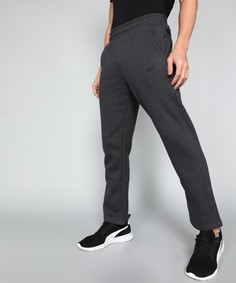 Спортивные брюки мужские PUMA ESS Logo Pants FL op серые XL