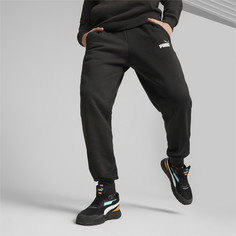 Спортивные брюки мужские PUMA ESS+ 2 Col Logo Pants FL cl черные 2XL