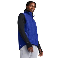 Утепленный жилет мужской Under Armour Ua Strm Session Run Vest синий LG