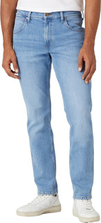 Джинсы мужские Wrangler GREENSBORO WILD CARD голубые 40/32