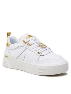 Кеды женские Lacoste L002 123 3 Cfa 745CFA0032216 белые 38 EU