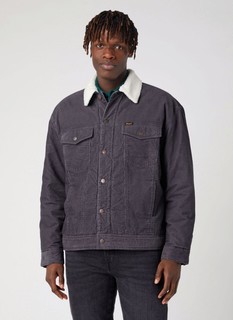Куртка мужская Wrangler Men Antifit Sherpa Jacket серая XL