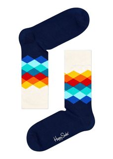 Носки мужские Happy socks FD01 разноцветные 41-46