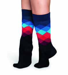 Носки женские Happy socks FD01 разноцветные 36-40