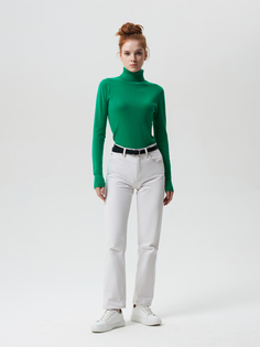 Лонгслив женский C&Jo CJF1253 зеленый XL