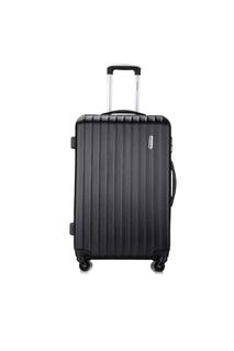 Чемодан унисекс LCase черный, 62.5х41.5х24.5 см