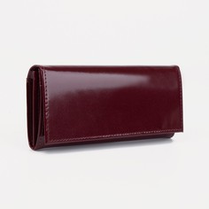 Кошелек женский 2975389 бордовый No Brand