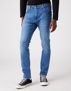 Джинсы мужские Wrangler W18SJX21Y голубые 34/34