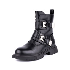 Ботинки женские INSTREET 199-32WB-734SR черные 38 RU