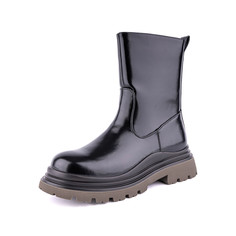 Полусапоги женские INSTREET 77-32WA-802SR черные 38 RU