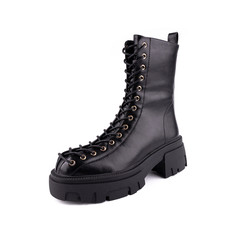 Ботинки женские INSTREET 163-32WK-86 черные 37 RU