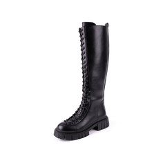 Сапоги женские INSTREET 163-32WK-8 черные 39 RU